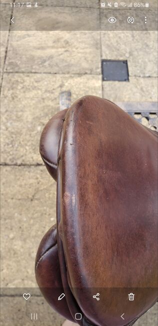 17.5 Ideal GP saddle, Ideal GP, Rebecca Stojak-kidd, All Purpose Saddle, Derbyshire, Image 8