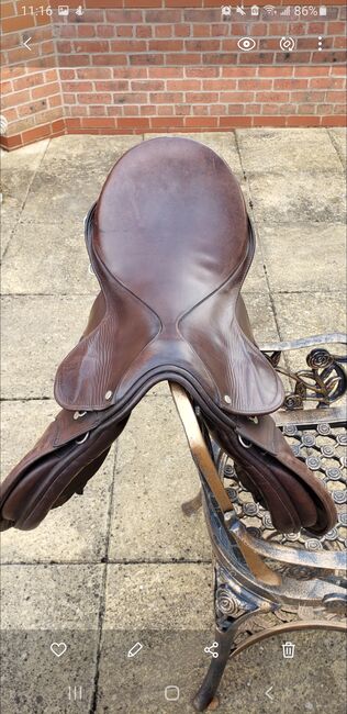 17.5 Ideal GP saddle, Ideal GP, Rebecca Stojak-kidd, All Purpose Saddle, Derbyshire, Image 9