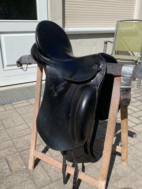 Dressursattel von Kieffer mit 17,5 Zoll, Kieffer Dressursattel , Anastasia Diepold , Dressage Saddle, Camburg 