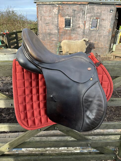 17.5” Kent and masters saddle havana, Kent & Masters MGP, Jess, All Purpose Saddle, Beaumont-cum-moze, Image 5