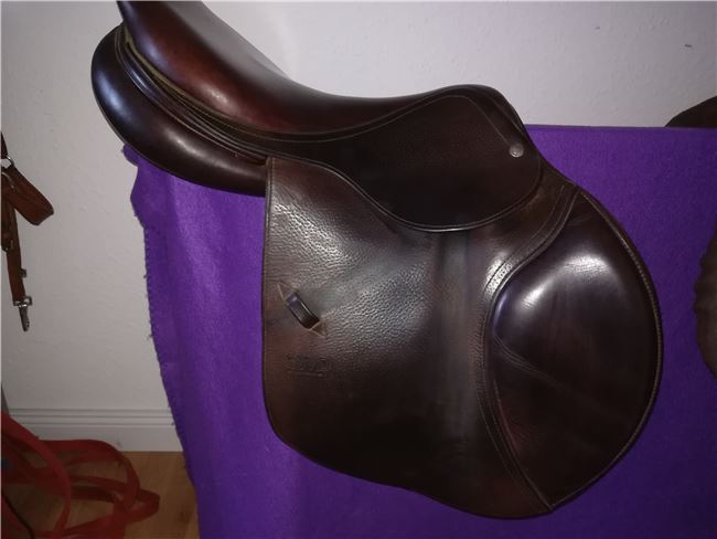 17,5 Sattel, CWD, Nikola Krtičková, Jumping Saddle, Seedorf , Image 7