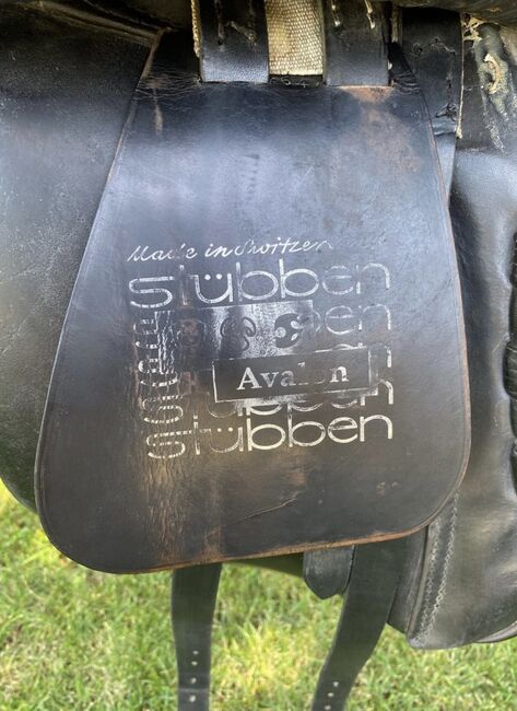 17.5” Stubben Avalon Dressage Saddle - 31cm width, Stubben Avalon, Carrie Pugh, Siodła ujeżdżeniowe, York, Image 6