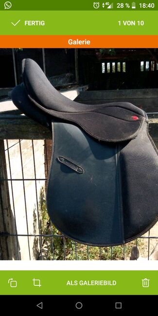 17,5"x 33 Sattel, Star High Tech , Maike, All Purpose Saddle, Schollene 