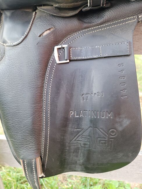 17" Dressage Saddle, Zaldi Platinum , Alex Jones, Sonstiger Sattel, Severn, Abbildung 3