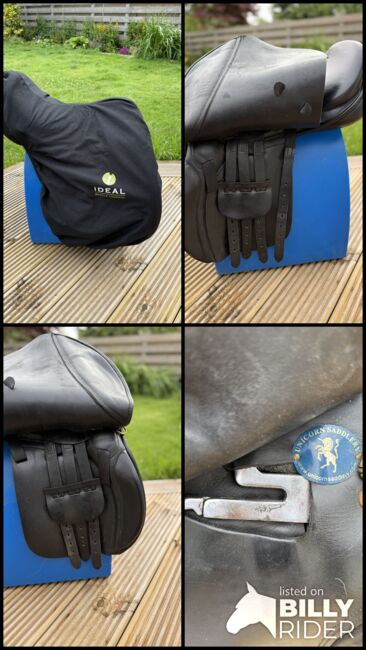 17” Ideal VSD H&C 17” W, Ideal by Unicorn Saddlery, Tanith, Siodła wszechstronne, Helensburgh, Image 12