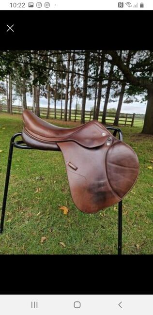 17 inch xperience saddle, Prestige  Xperience, Emma Dawkins, Jumping Saddle, Loxley, Image 5
