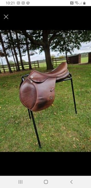 17 inch xperience saddle, Prestige  Xperience, Emma Dawkins, Jumping Saddle, Loxley, Image 8