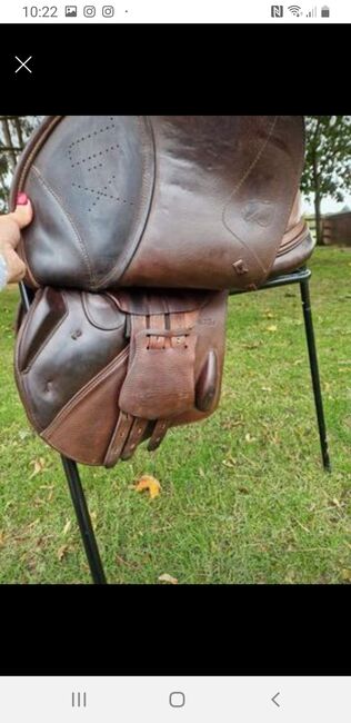 17 inch xperience saddle, Prestige  Xperience, Emma Dawkins, Jumping Saddle, Loxley, Image 3