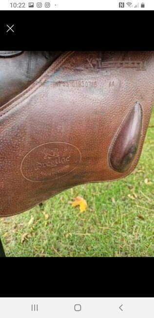 17 inch xperience saddle, Prestige  Xperience, Emma Dawkins, Jumping Saddle, Loxley, Image 2