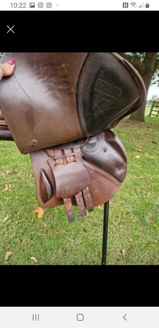 17 inch xperience saddle, Prestige  Xperience, Emma Dawkins, Jumping Saddle, Loxley, Image 4