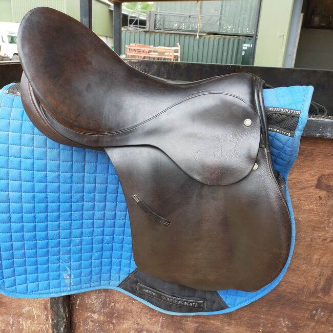 17" leather saddle, Hastilow, Almut, Vielseitigkeitssattel (VS), Exeter, Abbildung 4