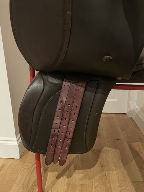 17” Medium Brown GP Saddle, Elico, Ellie, Siodła wszechstronne, Glasgow, Image 3