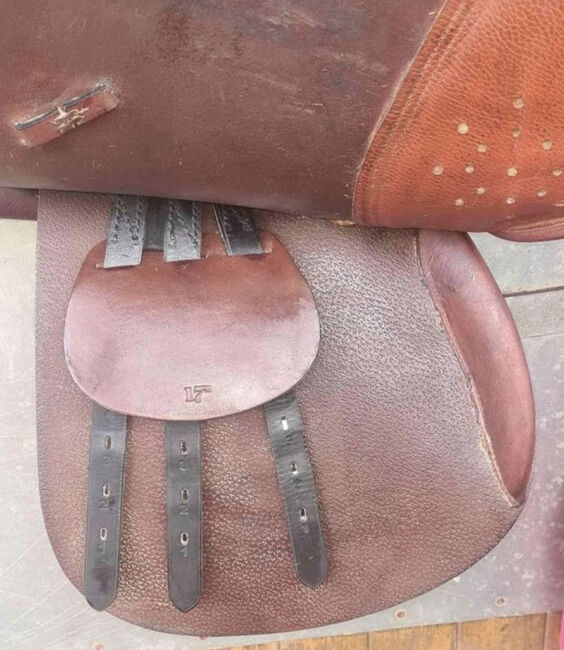 17” saddle, Antill, Gabriella pitacco, Vielseitigkeitssattel (VS), Selston, Abbildung 3