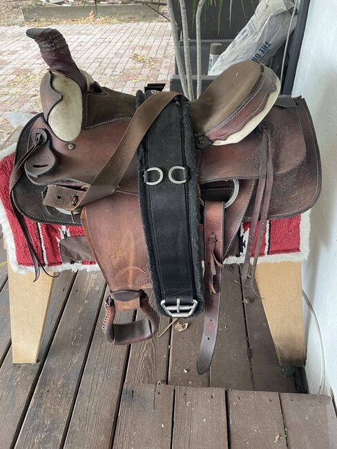 17” western saddle, Jordan, Westernsattel, Winter Garden 