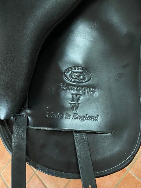 17” wide baroque Ryder saddle, Ryder Baroque , LUra, Baroque Saddle, Upper Horsebridge, Image 5