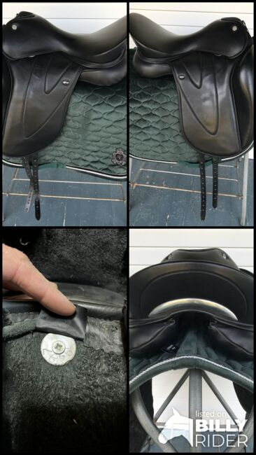 17” WOW modular dressage saddle, WOW Pinnacle, Sarah, Dressage Saddle, Warren, Image 7