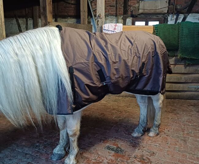 170€% NEU 600D braun BTS Regendecke m. Fleece braun KALTBLUT Freiberger Noriker Haflinger 59 €, BTS Bywater  Regendecke m. dickem Fleece für Freiberger Noriker Haflinger, Reitartikelbörse (Reitartikelbörse - Onlineshop für Wanderreiter), Horse Blankets, Sheets & Coolers, Grevenbroich, Image 4