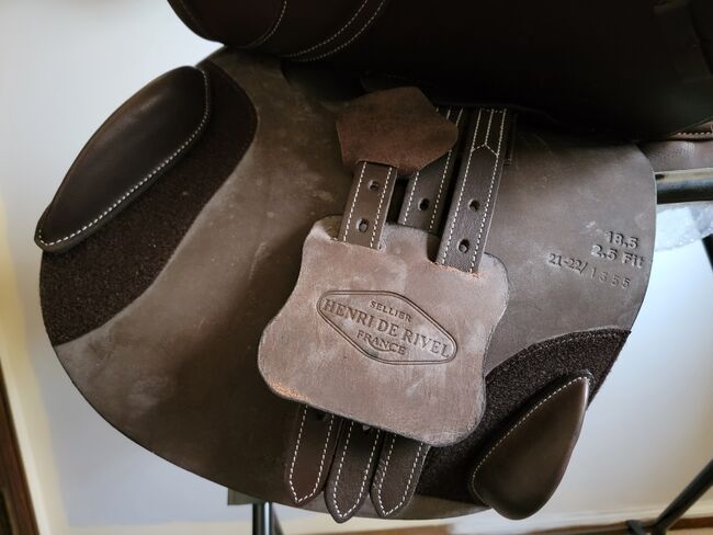 18.5" HDR Millennium Close Contact Saddle, Henri De Rivel Millennium Close Contact, Amanda Harrison, For Horses, Newark, Image 4