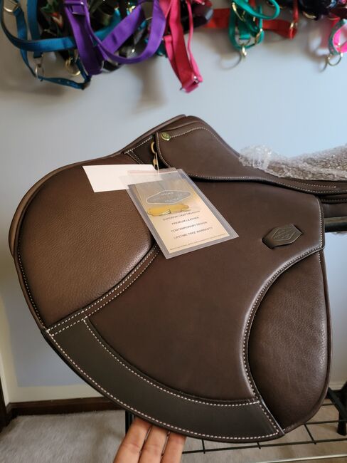 18.5" HDR Millennium Close Contact Saddle, Henri De Rivel Millennium Close Contact, Amanda Harrison, For Horses, Newark, Image 7