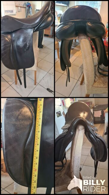 18" Black Country Eden Dressage Saddle, Black Country Eden, Heidi Davis, Dressage Saddle, Reading, Image 9