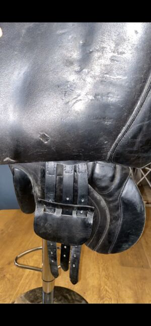 18 inch black ideal saddle, Ideal , Louise Gibbons, All Purpose Saddle, Loughborough, Image 2