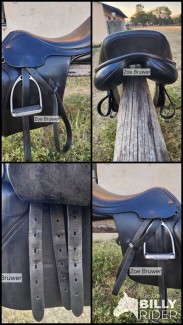 18" JC Saphir Plus Jumping Saddle, JC (Jorge Canvas) Saphir Plus, Zoe, Jumping Saddle, Pretoria North, Image 10