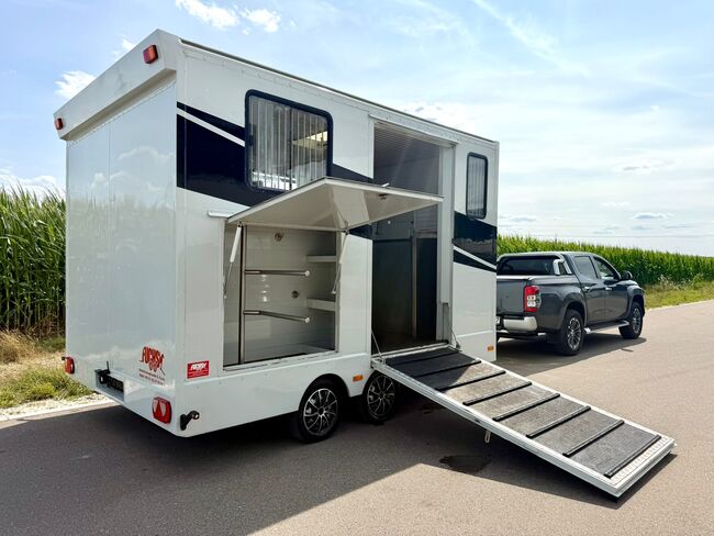 ❗️1A Hopster 3 Pferdeanhänger Saka Aluboden Pferdehänger, Hopster , Fuchs Daniel, Ellgau - Pferdeanhänger seit 2016  (Nutzfahrzeughandel und Vermietung Daniel Fuchs ), Horse Trailers, Ellgau 