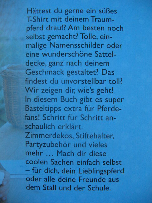 2 Kinder Bastelbücher Pferde + Reiter Sachen selber machen, etc., CN, Books, Altusried, Image 2