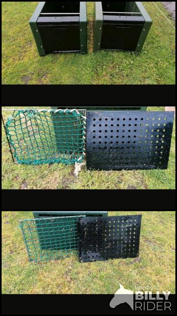 2 Heukisten, Hay Box, Heubox, Heuraufe, Slowfeeder, Kerbl Hay Box, Anja , Hay Nets, Bags & Rags, Verl, Image 4