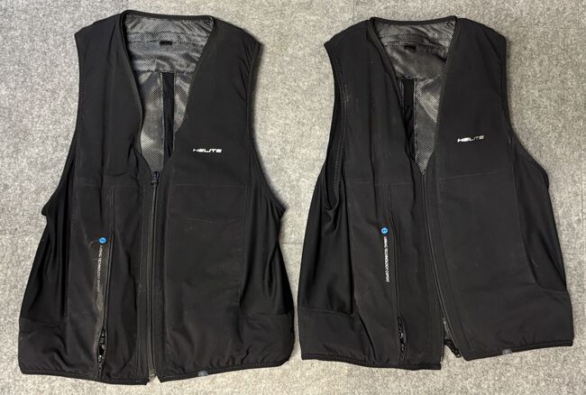 2 x Helite Reit-Airbag-Weste – Top Zustand! (Gr. M & L), Heilte ZIP-IN 2.0, Frank, Kamizelki ochronne, Churwalden