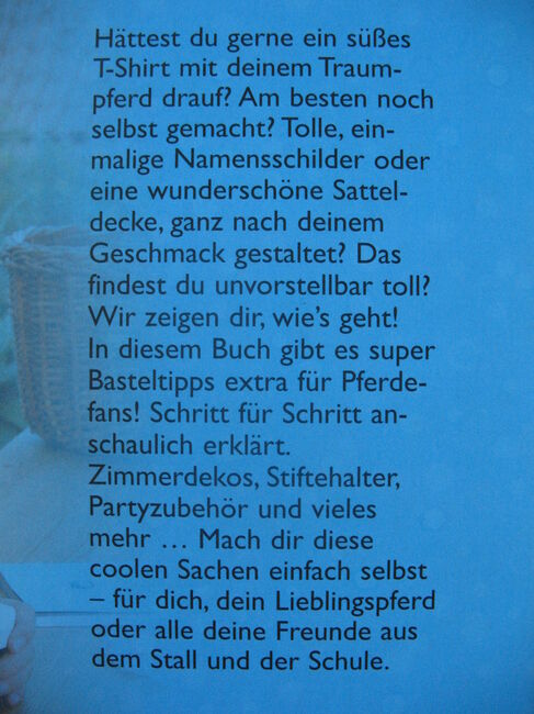 2 Kinder Bastelbücher Pferde + Reiter Sachen selber machen, etc., CN, Książki, Altusried, Image 2