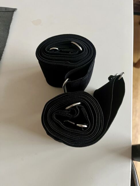 2 Loesdau Deckengurte elastisch einstellbar schwarz, Loesdau, Rahel, Horse Blankets, Sheets & Coolers, Köln, Image 6