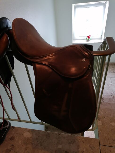 2 Sättel zu verkaufen, STÜBBEN/Kiefer D/VS, Isabel Maier, Dressage Saddle, Bückeburg, Image 5