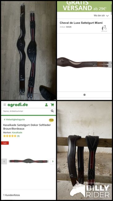 2 Sattelgurte, Kavalkade , Eva, Girths & Cinches, Königsweg , Image 5