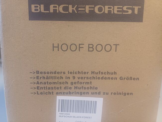 2 Hufschuhe der Grösse 3, Black Forest, Conny, Hoof Boots & Therapy Boots, Jülich, Image 4