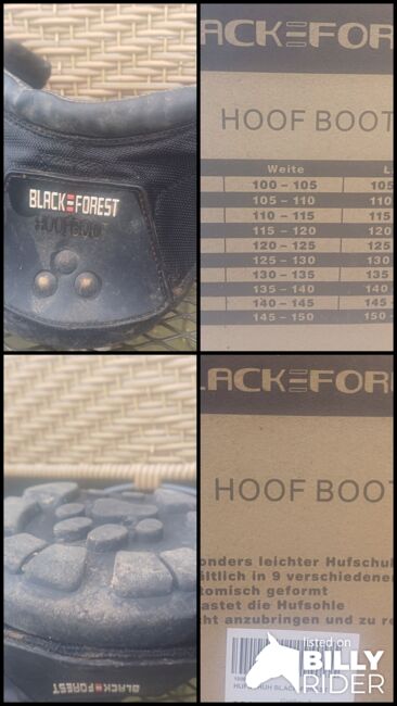 2 Hufschuhe der Grösse 3, Black Forest, Conny, Hoof Boots & Therapy Boots, Jülich, Image 7