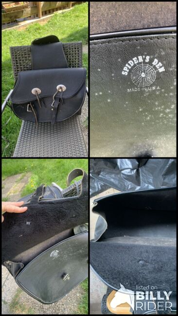 2 Satteltaschen abzugeben für hinten am Sattel, Barbara Schlor, Siodło akcesoria, Rohrdorf, Image 9