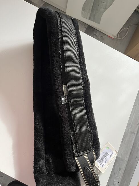 2 x Sattelgurt Langgurt 1,40 elastik schwarz, Showmaster, Manuela G., Girths & Cinches, Schallbach, Image 2
