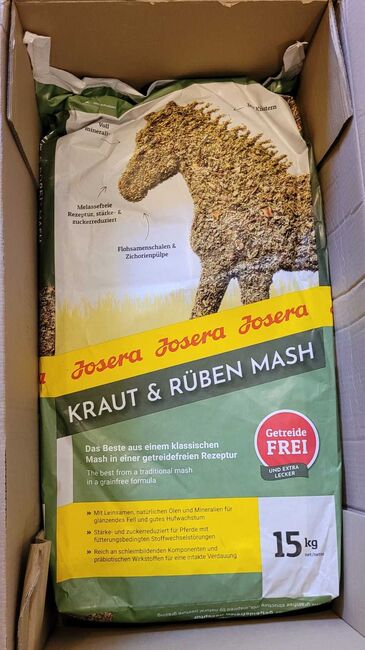 2 x Kraut und Rüben Mash NEU OVP 30% Rabatt, Josera Mash - Kraut und Rüben, Nina, Horse Feed & Supplements, Ludwigsfelde