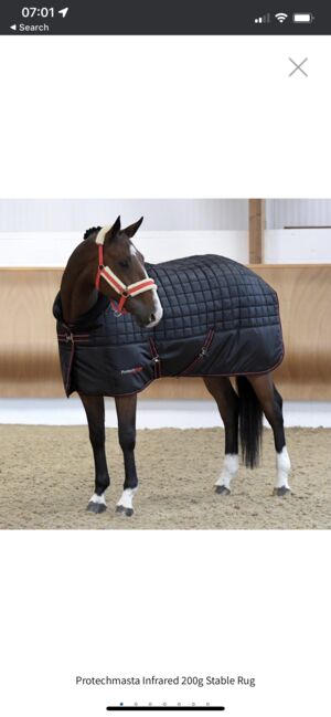 200g Stable Rug, Harry Hall Protechmasta, Sara, Horse Blankets, Sheets & Coolers, Great Missenden , Image 2