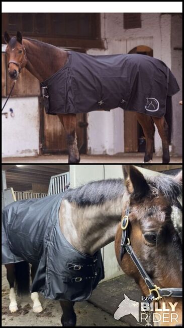 200g Winterdecke 155cm, Riders-Deal Outdoordecke 200g Füllung 1200 Denier - schwarz, Natacha Di Maria, Horse Blankets, Sheets & Coolers, Roggwil, Image 3