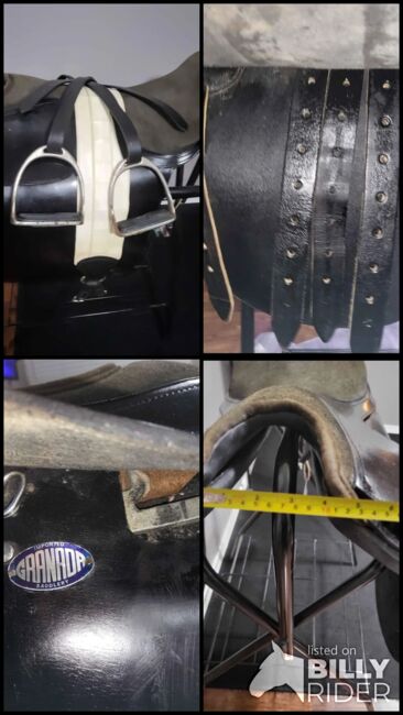 21" Granada Cutback Saddleseat saddle, Granada, Kasey, Sonstiger Sattel, Jacksonville, Abbildung 12