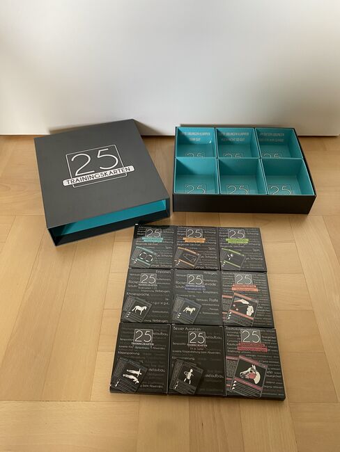 25 Trainingskarten Set 9x 25 Trainingskarten Set mit Sammelbox, 25 Trainingskarten , Lana, Reitplatz, Hamburg
