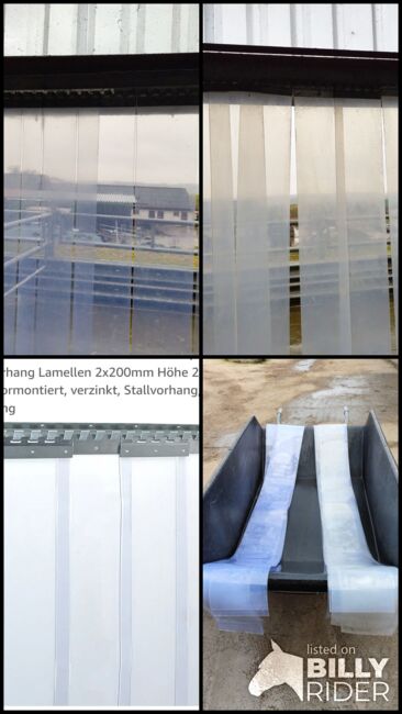 2x Lamellen, Windschutz , PVC mit Befestigungsleisten, Zettl, Cori, Tack Room & Stable Supplies, Katzweiler , Image 5