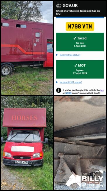 3.5 ton horse lorry 1979, Ford Ford transit 3.5 ton, Beverley, Other, Oakham, Image 8