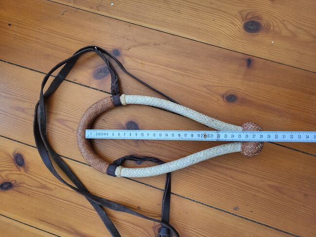 3/8 Bosal von Micha Nagel, Micha Nagel Bosal mit mittlerem Flex, Andrea Textor, Bitless Bridles, Grünberg, Image 4