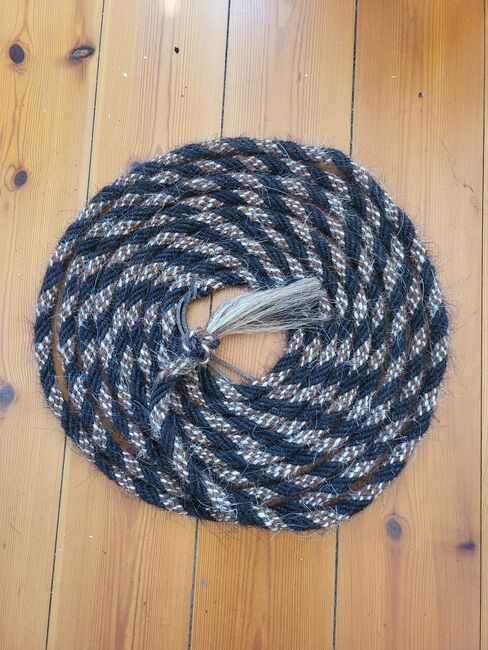 3/8 Bosal von Micha Nagel, Micha Nagel Bosal mit mittlerem Flex, Andrea Textor, Gebisslose Zäumungen, Grünberg, Abbildung 5