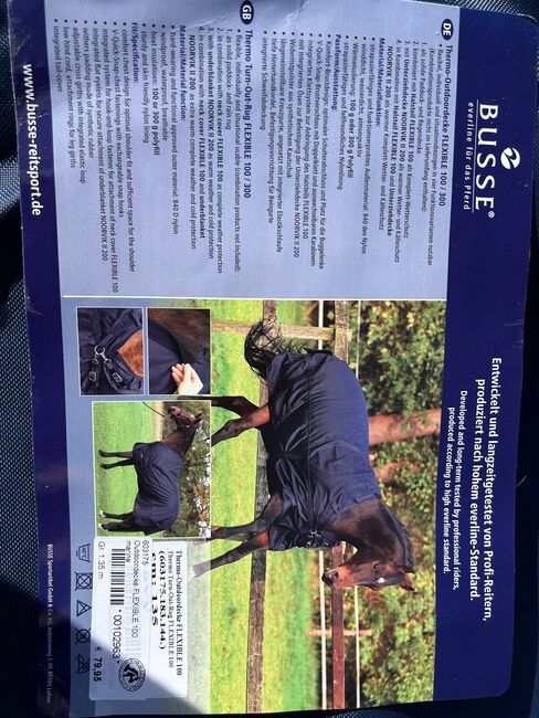 3teilige Winterdecke, Busse Mio ,  Barbara , Horse Blankets, Sheets & Coolers, Köln