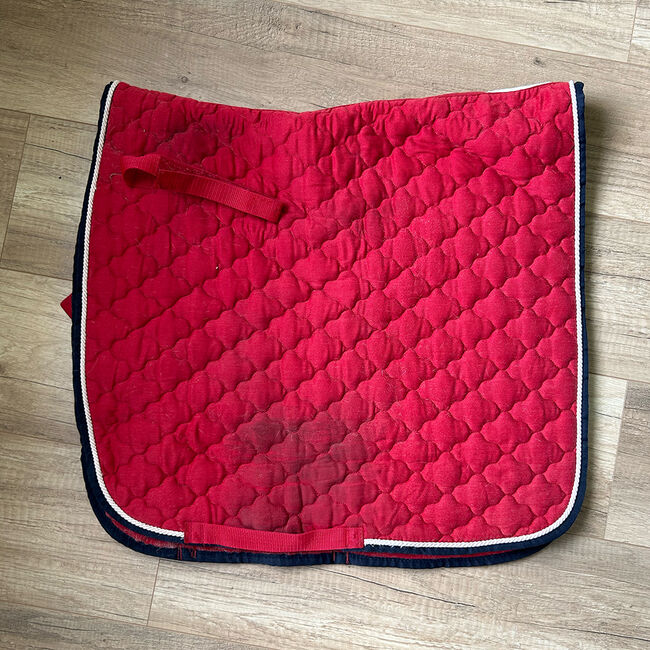 3 Satteldecken WB: Blau, Rot, Grau, Erelir, Dressage Pads, Herrnhut, Image 4