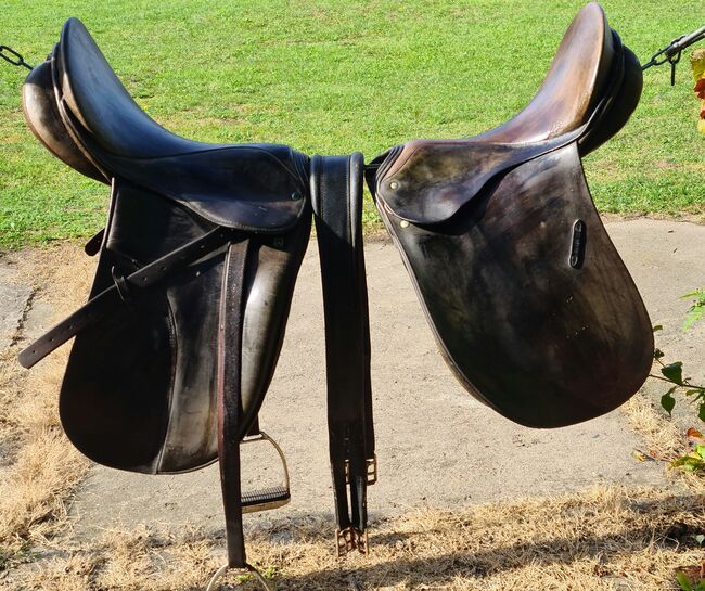 3 Sättel für Großpferde, Passier, König, Anfertigung Hennig, Podgorski , Dressage Saddle, Grambow, Image 2